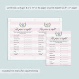 Elephant Baby Shower for Girl Complete Party Pack