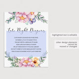 Pink flowers baby shower games by LittleSizzle