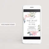 Baby sprinkle evite template instant download by LittleSizzle