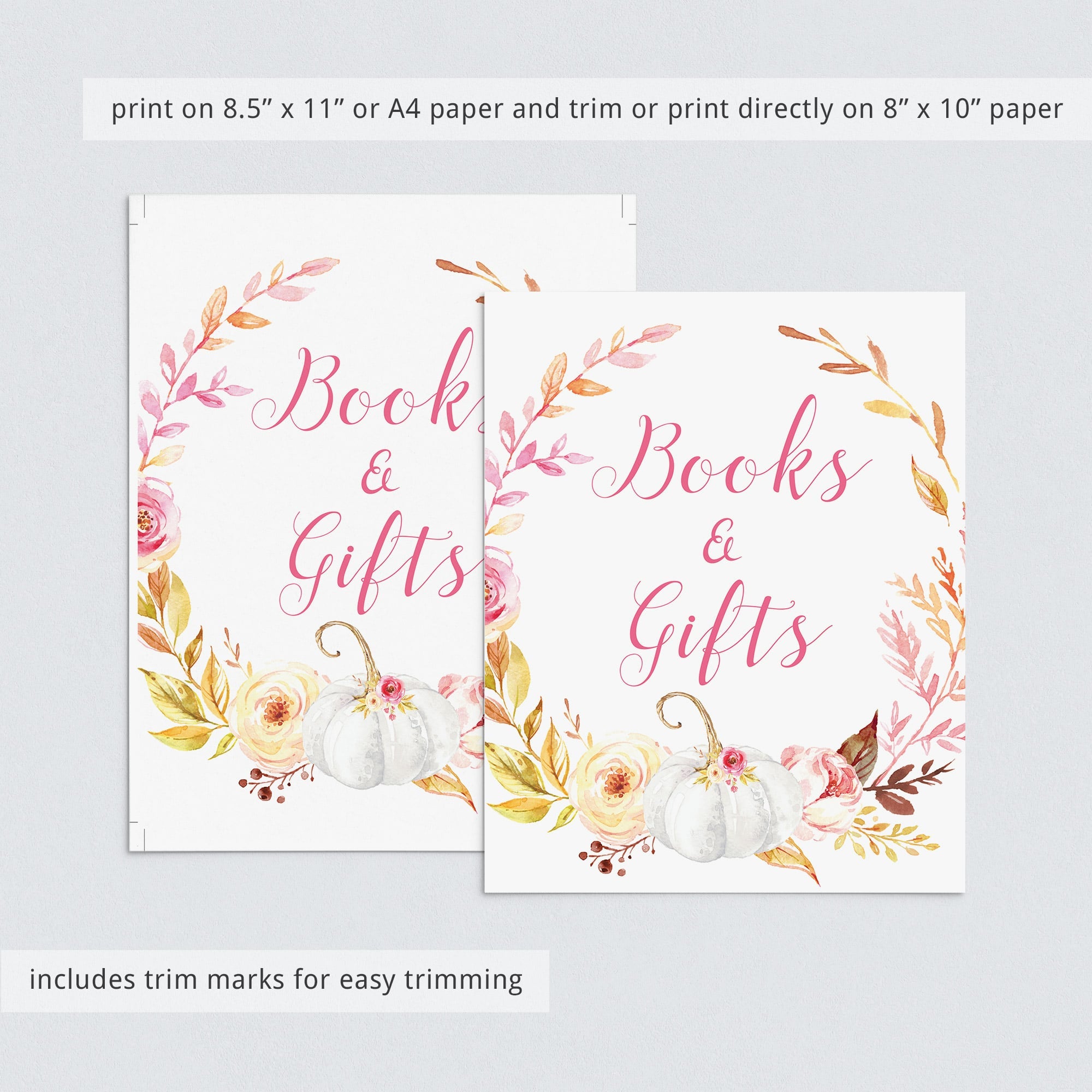 Little pumpkin on the way baby shower ideas by LittleSizzle