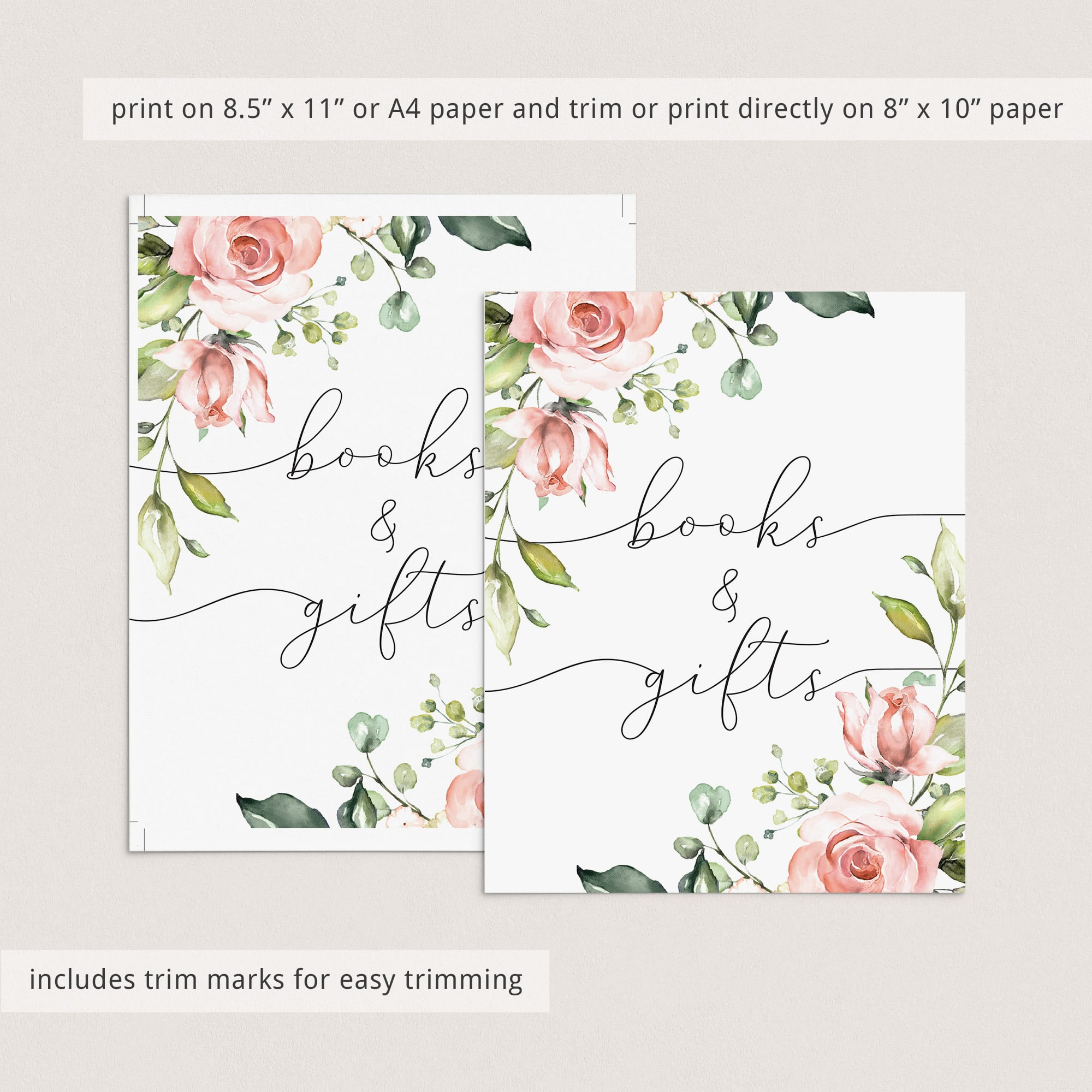 Instant download book baby shower decorations by LittleSizzle