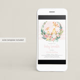 Baby sprinkle evite template digital files by LittleSizzle