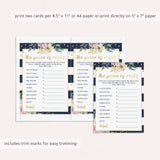 Printable the price is right game for baby girl shower by LittleSizzle