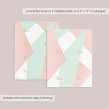 Table Cards Seating Cards by LittleSizzle