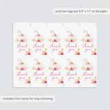 Pumpkin thank you tags by LittleSizzle