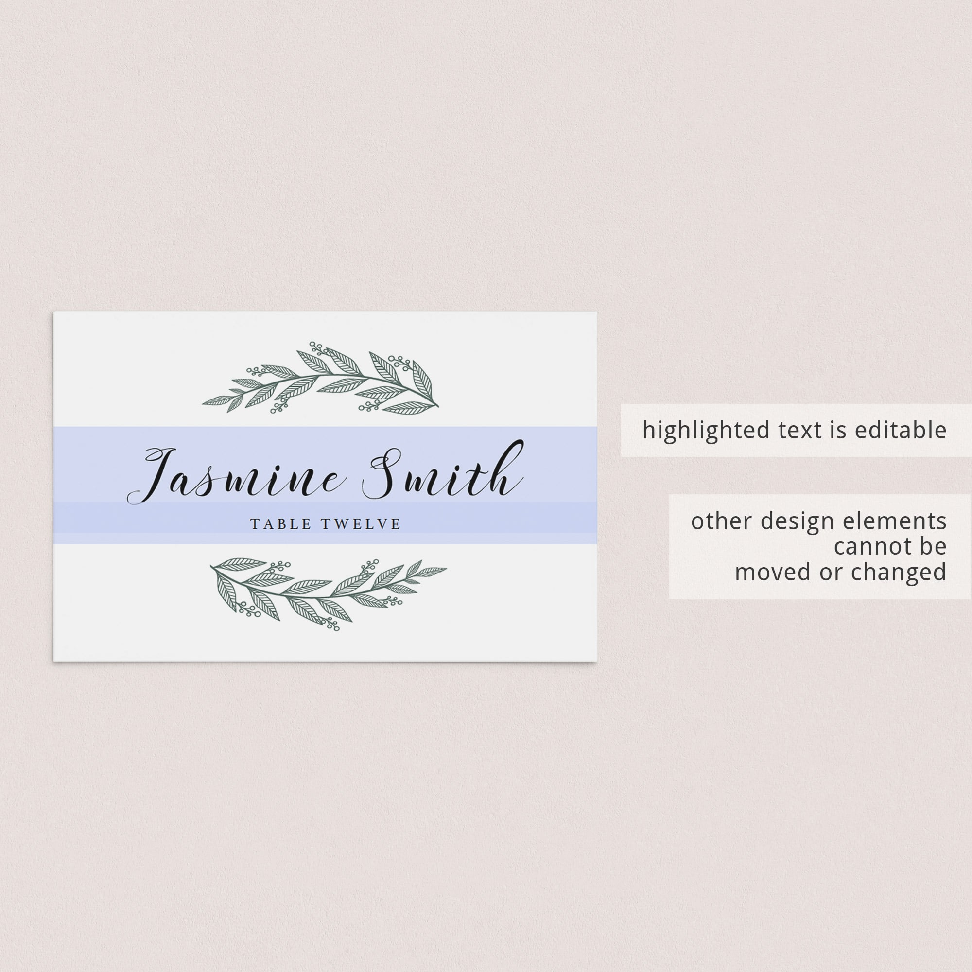 Rustic dinner party supplies printable by LittleSizzle