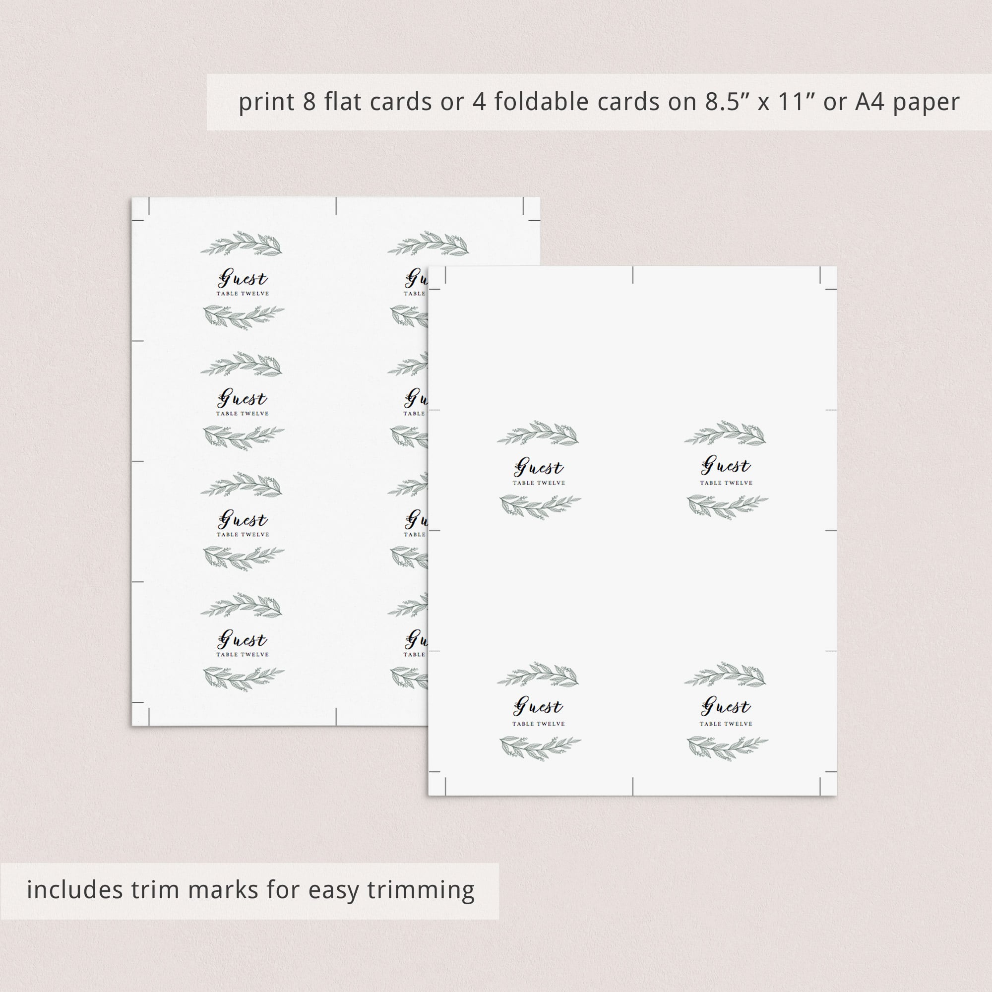 Botanical party decorations by LittleSizzle