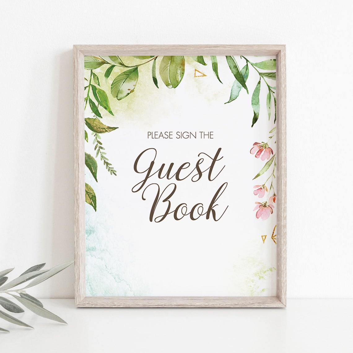 Gender neutral guest book sign baby shower decorations by LittleSizzle