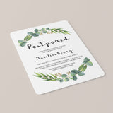 Neutral baby shower change of plan cards by LittleSizzle
