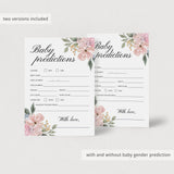 Floral shower party games printable by LittleSizzle