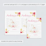 Pumpkin Baby Shower Games Bundle for Girl