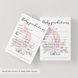 Unicorn Baby Shower Predictions for Baby Game