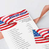 Fourth of July Party Games Bundle Printable & Virtual