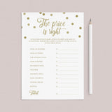 Download gold baby shower games by LittleSizzle