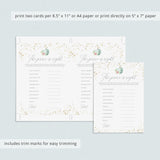 Floral Pumpkin Baby Shower Games Pack Instant Download