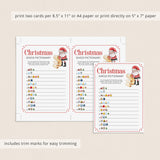 Christmas Games for All Ages To Print At Home