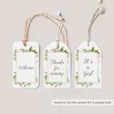 Printable Thank You Tags, Cards and Gift Log