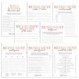 Retirement Party Games for Her Printable by LittleSizzle