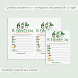 St Patrick's Emoji Game with Answer Key Printable