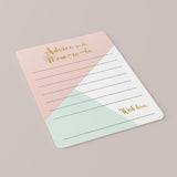 Advice for the Mom To Be Baby Shower Printable