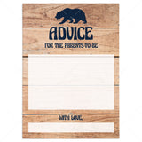 Advice for new parents for rustic shower by LittleSizzle