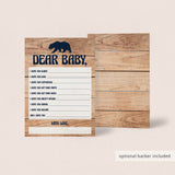 Printable activities for baby boy shower by LittleSizzle