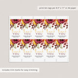 Fall Theme Baby Shower Party Pack Download