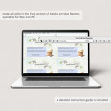 DIY baby shower insert please bring a book for baby by LittleSizzle