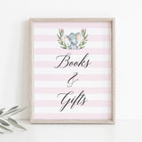 Elephant baby shower decorations for girls by LittleSizzle