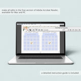 printable bridal bingo template download