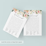 unique floral bridal shower games