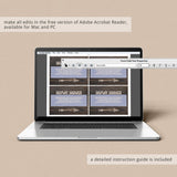 Woodland Display Shower Cards Printable