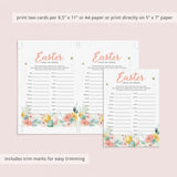 Easter Game for Groups Finish The Phrase Printable