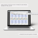 Whimsical Party Supplies Pack Instant Download