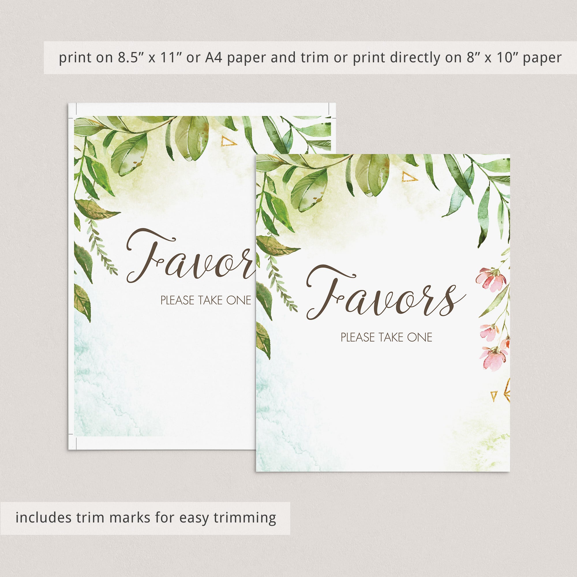 Instant download DIY baby shower decorations by LittleSizzle