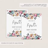 Printable Boho Baby Shower Decor Pack