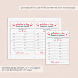 Galentine's Day Party Game Finish My Phrase