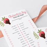 Would You Rather Game Template For Ladies Night