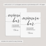 Elegant bubbly bar sign by LittleSizzle