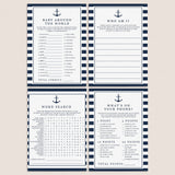 Baby shower games pack for boys by LittleSizzle