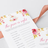 Guess the price baby shower games for girl by LittleSizzle