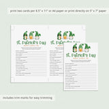 Saint Patrick's Day Most Likely To Game Printable
