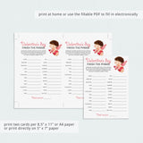 Valentine's Day Party Game for Groups