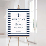 Nautical Baby Shower Full Package Instant Download