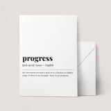 Progress Definition Print Instant Download