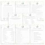 Pumpkin Bridal Shower Games Bundle Printable by LittleSizzle