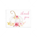 Pumpkin thank you cards printable by LittleSizzle