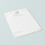Pumpkin Bridal Shower Advice Cards Printable