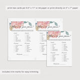 Fun baby shower games instant download by LittleSizzle
