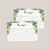 Printable keepsake for baby shower or bridal shower by LittleSizzle